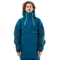 Dragonfly Куртка-анорак сноубордическая Uktus Man Dark Ocean - Yellow в Перми