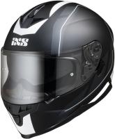 IXS Шлем HX 1100 2.0 Чёрн-серо-белый глянец в Перми