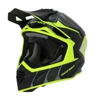 Acerbis Шлем кроссовый X-Track 22-06 Black/Fluo-Yellow в Перми