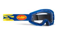 100% Очки FMF Powercore Goggle Flame Navy/Clear Lens в Перми