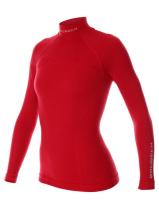 Brubeck Футболка женская дл.рукав Wool Merino 78% Малина в Перми