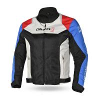 Dimox Мотокуртка текстиль City Traveler Mens Black/Blue/Red в Перми