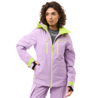Dragonfly Куртка горнолыжная утепленная Gravity Woman 2025 Purple-Lime в Перми