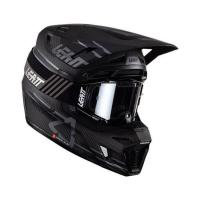 Leatt Мотошлем кроссовый Moto 9.5 Carbon Helmet Kit V26 Black в Перми