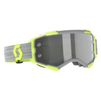 Scott Очки кроссовые Fury LS grey/yellow light sensitive grey works в Перми