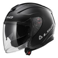 LS2 шлем OF521 Infinity Solid Черный в Перми