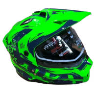 AiM Шлем детский JK802Y Green/Blue в Перми