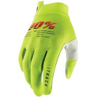100% Мотоперчатки текстильные ITrack Fluo/Yellow в Перми