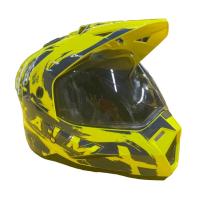 AiM Шлем детский JK802Y Yellow/Blue в Перми