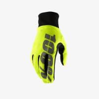 100% Мотоперчатки текстильные Hydromatic Waterproof Glove Neon Yellow в Перми