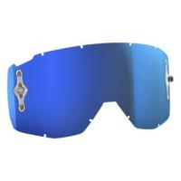 Scott Линзы Hustle MX SGL WKS/OTG electric blue chrome в Перми