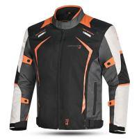 Dimox Мотокуртка текстиль Horizon Mens Orange/Black в Перми