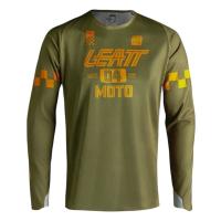 Leatt Джерси Moto 4.5 Enduro X-Flow V27 Speed Khaki Brown в Перми