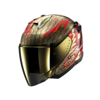 Shark Шлем Skwal I3 Jet Venum Black/Red/Gold в Перми