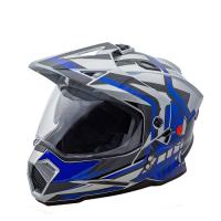 AIM Шлем кросс/эндуро JK802S Blue/Grey/Black в Перми