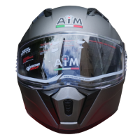 AIM Шлем интеграл JK320 Grey Metal в Перми