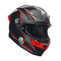 AGV Шлем K6 S 2206 Slashcut Black/Grey/Red в Перми