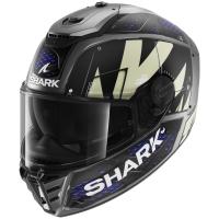 Shark Шлем Spartan RS Stingrey Mat Antracite/Antracite/Blue в Перми
