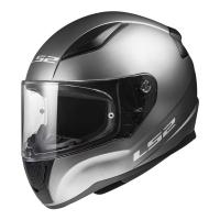 LS2 Мотошлем FF353 Rapid II Solid Matt Titanium серый матовый в Перми