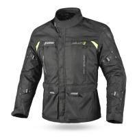 Dimox Мотокуртка текстиль Explorer Mens Touring Black/Yellow в Перми