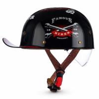Scout Шлем кепка с визором Rider черно-красный в Перми