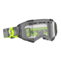Scott Очки Fury Enduro light grey/neon yellow/clear в Перми