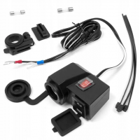 Extreme Style Розетка USB 2 порта на руль, 5 V, 3.1 A MUS04-L в Перми