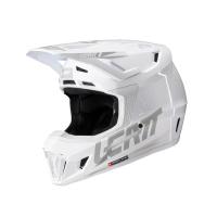 Leatt Шлем кроссовый Helmet Kit Moto 7.5 V25 White в Перми