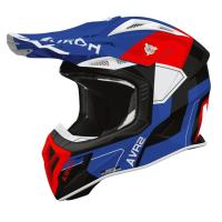 Airoh Шлем Aviator Ace 2 Shield Blue-Red Gloss в Перми