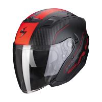 Scorpion Exo Мотошлем Exo-230 Condor Черный Матовый/Красный/Карбон в Перми