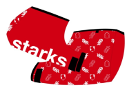 Starks муфта на руль Warm Cross Красный/Черный в Перми
