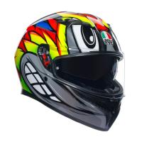 AGV Шлем K3 Birdy 2.0 Grey/Yellow/Red в Перми