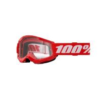 100% Очки подростковые Strata 2 Junior Red / Clear в Перми
