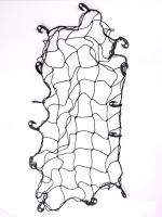 STARKS Сетка багажная NET KVADRO (80/80) Чёрный в Перми