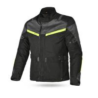 Dimox Мотокуртка текстиль Tour Tech Mens Black/Grey/Yellow в Перми