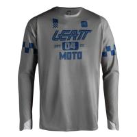 Leatt Джерси Moto 4.5 Enduro X-Flow V27 Speed Steel Grey в Перми
