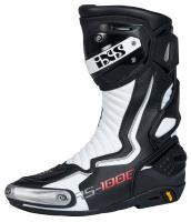 IXS Мотоботы RS-1000 черный/белый в Перми