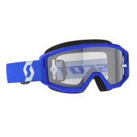 Scott Очки кроссовые Primal clear blue/white clear works в Перми