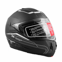 Beon Шлем модуляр B-700 Matt Grey/Black White в Перми