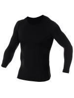 Brubeck Футболка мужская дл.рукав Comfort Wool Черный в Перми