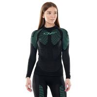 Dragonfly Термофутболка DF 3DThermo Green с длинным рукавом Woman в Перми