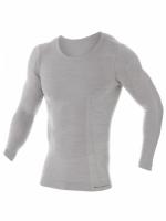 Brubeck Футболка мужская дл.рукав Comfort Wool Серый в Перми