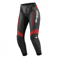 Shima Мотоштаны Кожаные женские Miura 2.0 Black/Red в Перми