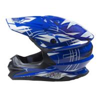 AiM Шлем кроссовый JK803S Blue/White в Перми