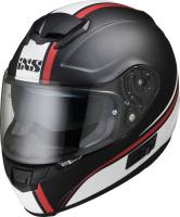 IXS Мотошлем HX 215 2.1 Черно-красно-белый матовый в Перми