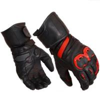 Scout Перчатки кожаные Carbon Черный/Белый/Красный в Перми
