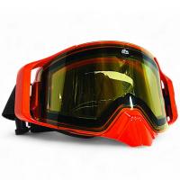AiM Очки снегоходные с магнитной линзой и подогревом (PRO) 31-103 Accu Heated Orange Glossy в Перми