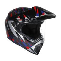 AGV Шлем AX9 E2206 V26 Steppa Carbon/Red/Blue в Перми