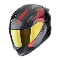 Scorpion Exo Мотошлем Exo-1400 Evo II Carbon Air Platted Карбон/Красный в Перми