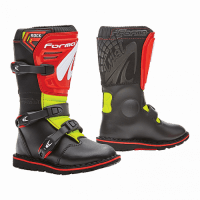 Forma Ботинки кроссовые детские Rock Black/Red/Yellowfluo в Перми